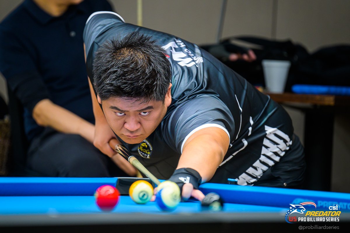 He Starts FargoRate Ohio Open Defense As Big Names Defeated On Day One |  Pro Billiard Series