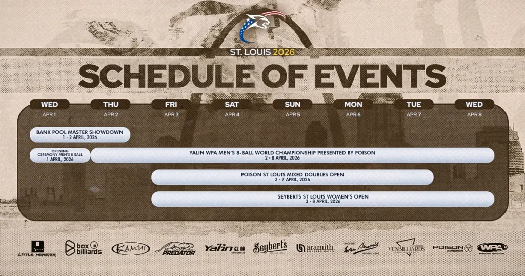 ST Louis Schedule of Events