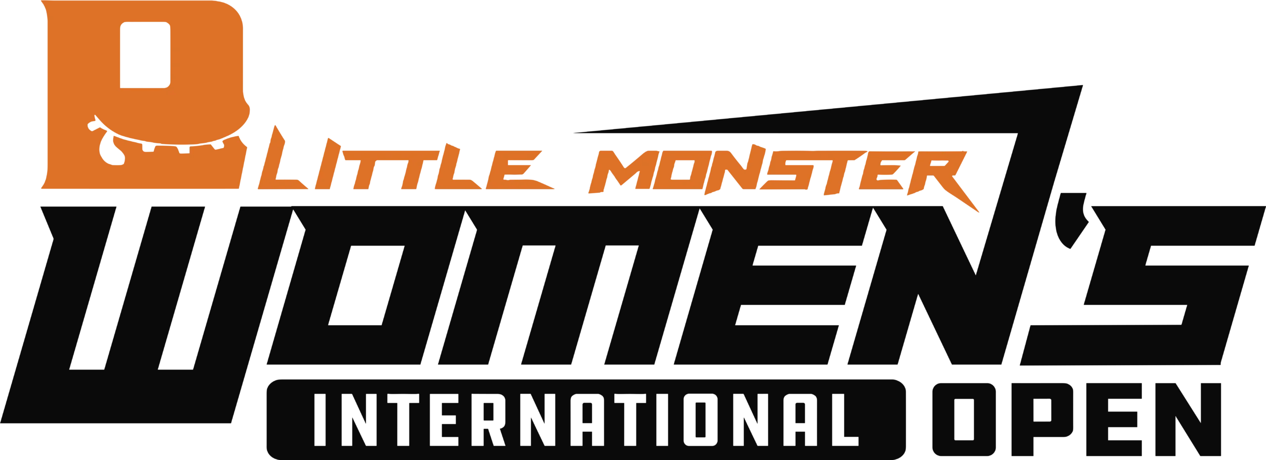 Women's International Open Logo Black