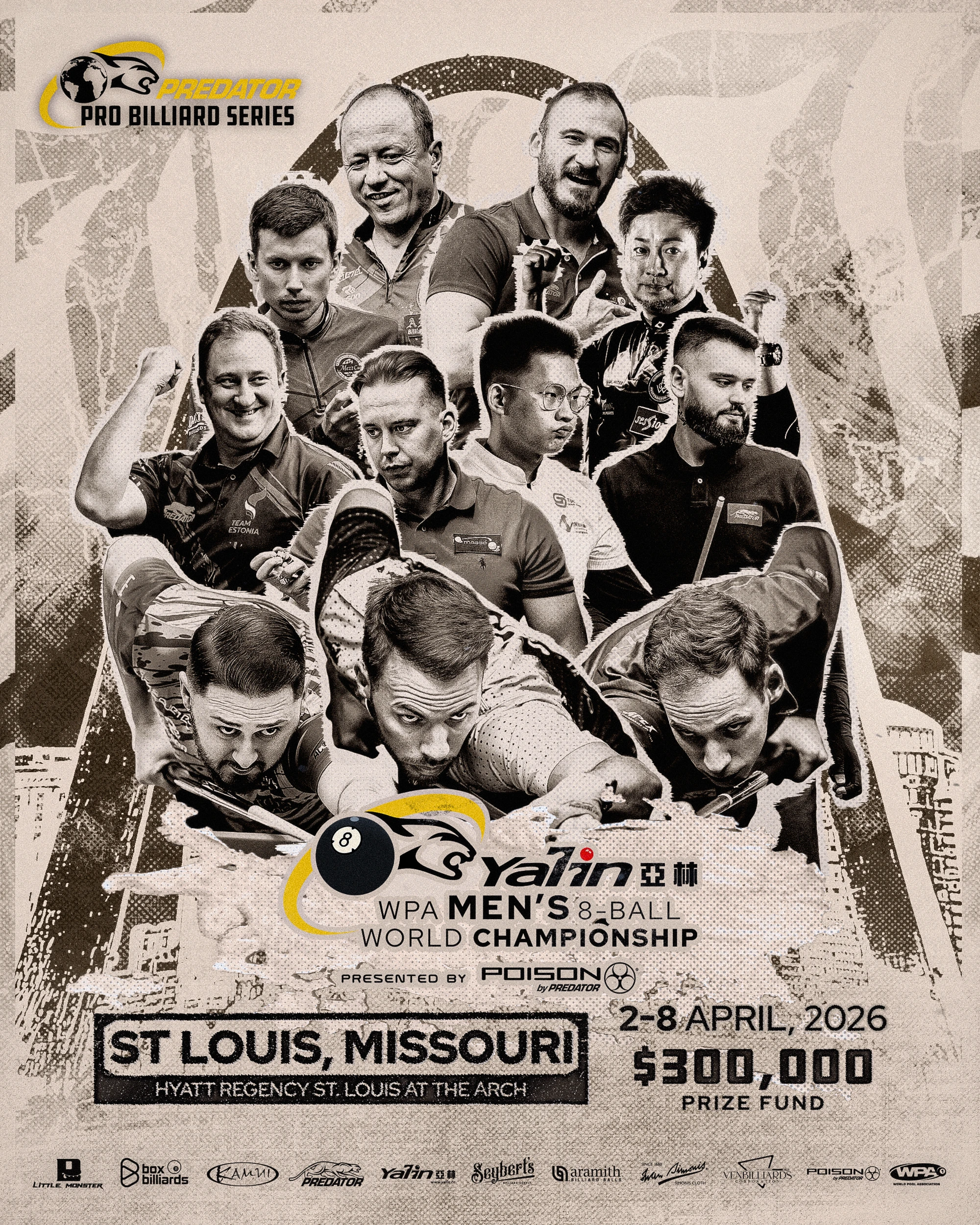 Men's World 8Ball Poster_ST.Louis